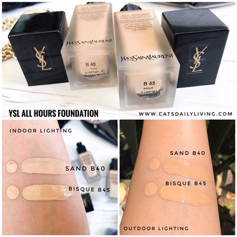 ysl 24 hour|ysl all hours foundation reviews.